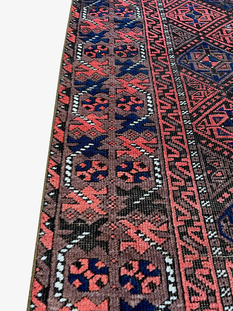 2'11"x5' Beluch Hand Knotted