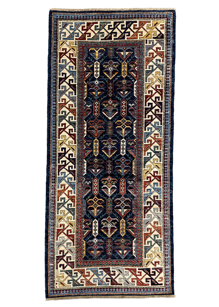 2'11"x6'5" Shirvan Hand Knotted