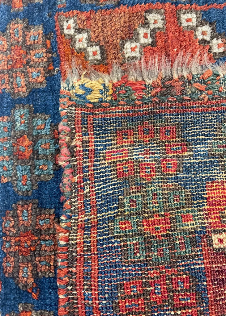 2'1"x1'10" Jaf Kurd Khordjin Hand Knotted