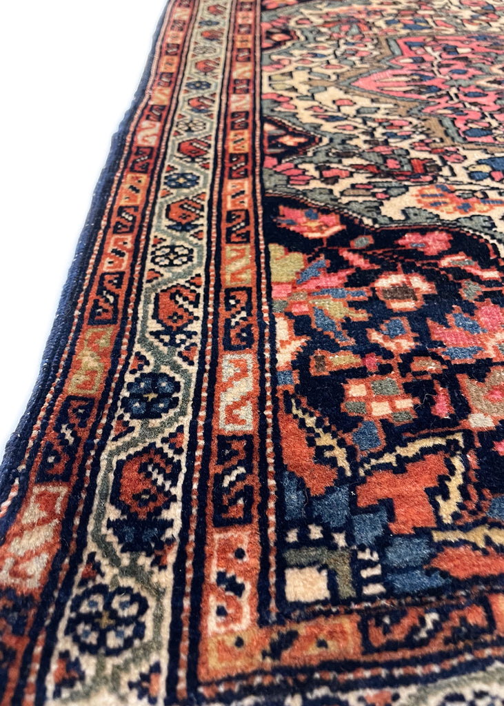 2'1"x2'4" Fereghan Sarouk Hand Knotted