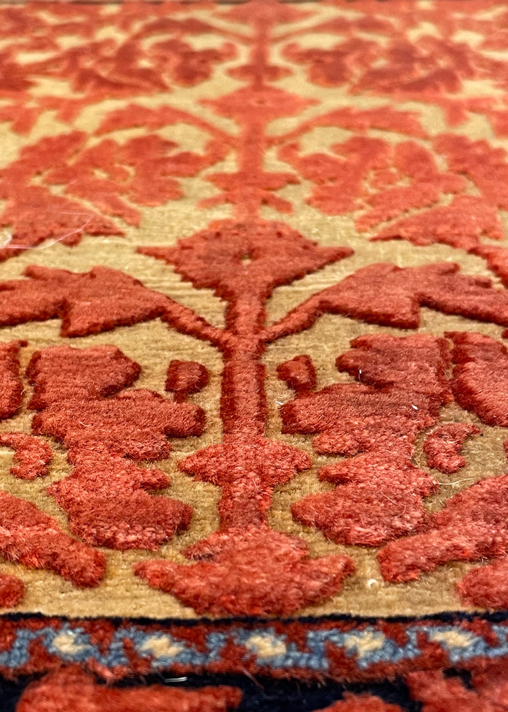 2'1x2'8" Jozan Souf Hand Knotted