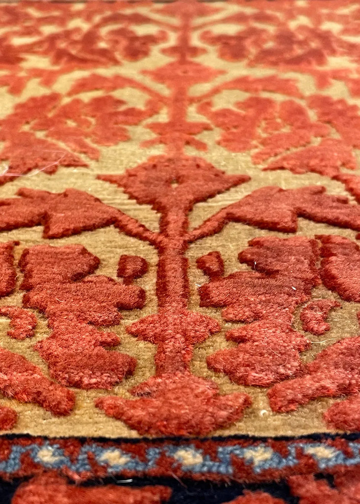 2'1x2'8" Jozan Souf Hand Knotted