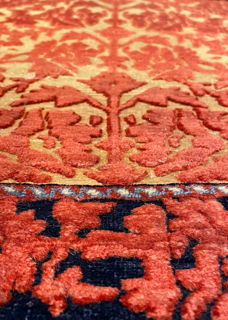 2'1x2'8" Jozan Souf Hand Knotted