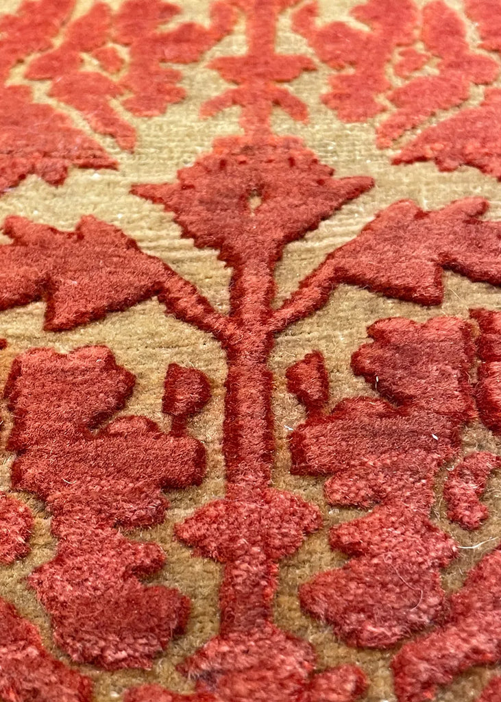 2'1x2'8" Jozan Souf Hand Knotted