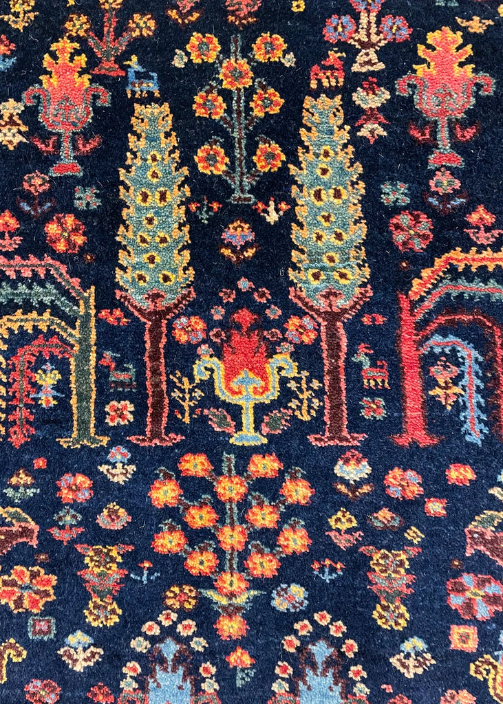 2'1"x2'8" Khamsehbaf Hand Knotted