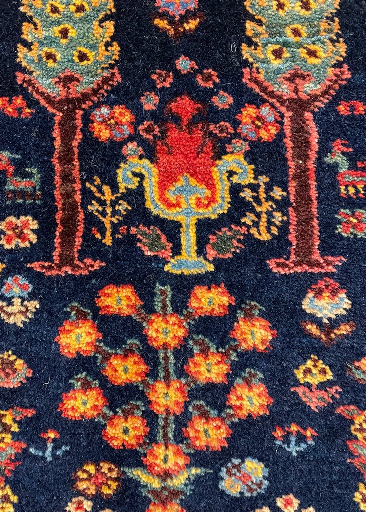 2'1"x2'8" Khamsehbaf Hand Knotted