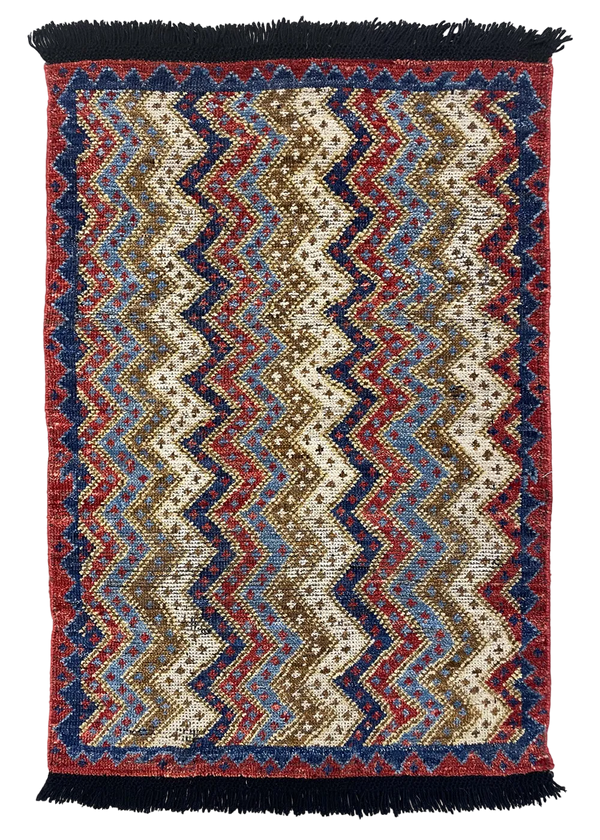 2'1"x3'1" Burano Afshar Hand Knotted