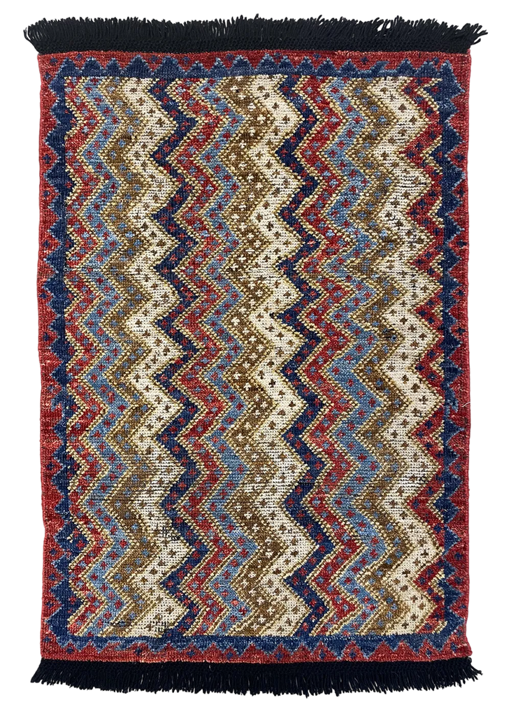 2'1"x3'1" Burano Afshar Hand Knotted