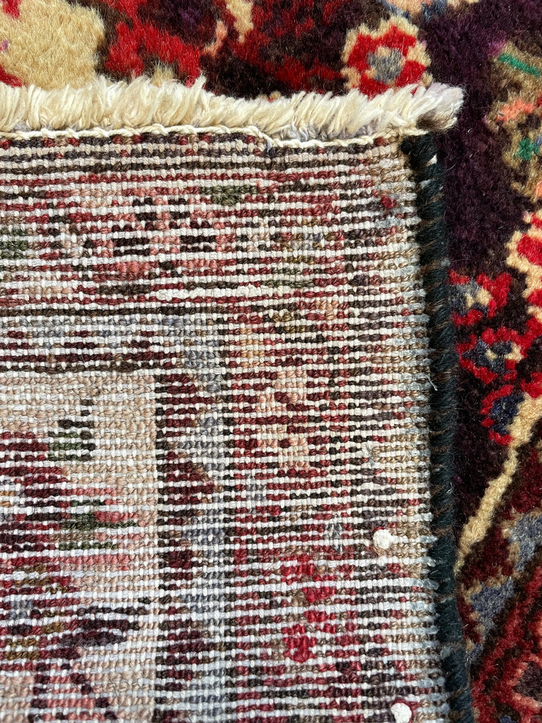 2'1"x3'3" Hamadan Hand Knotted