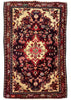 2'1"x3'3" Hamadan Hand Knotted