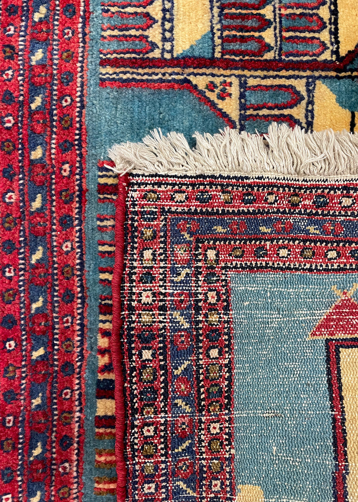 2'1"x3'5" Sennah Hand Knotted