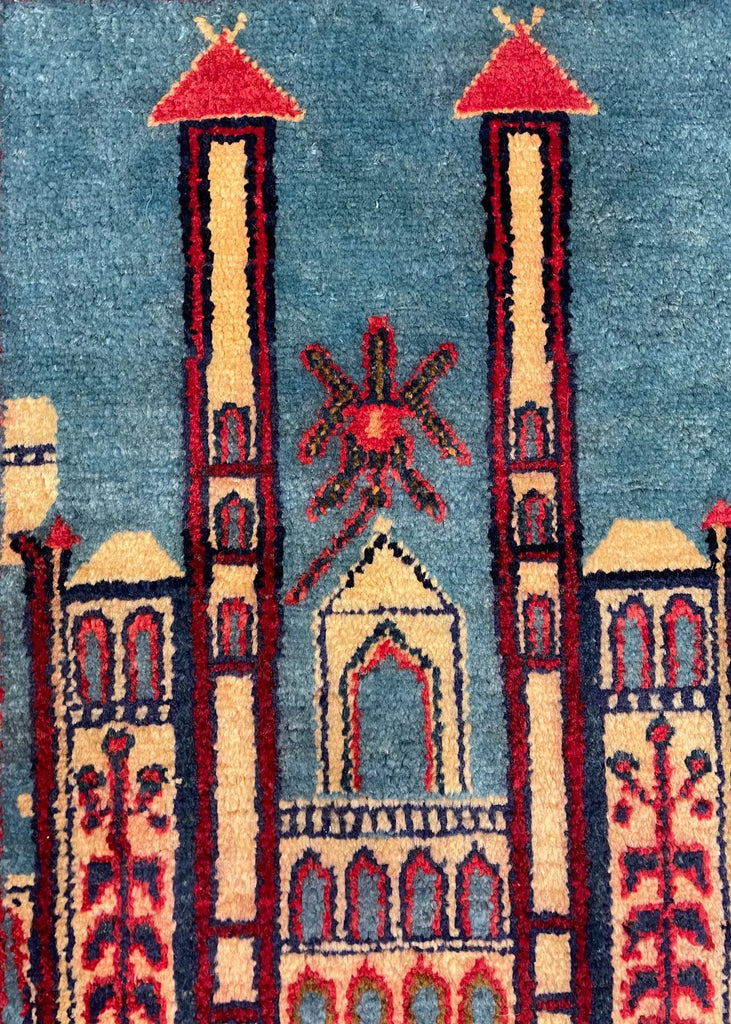 2'1"x3'5" Sennah Hand Knotted