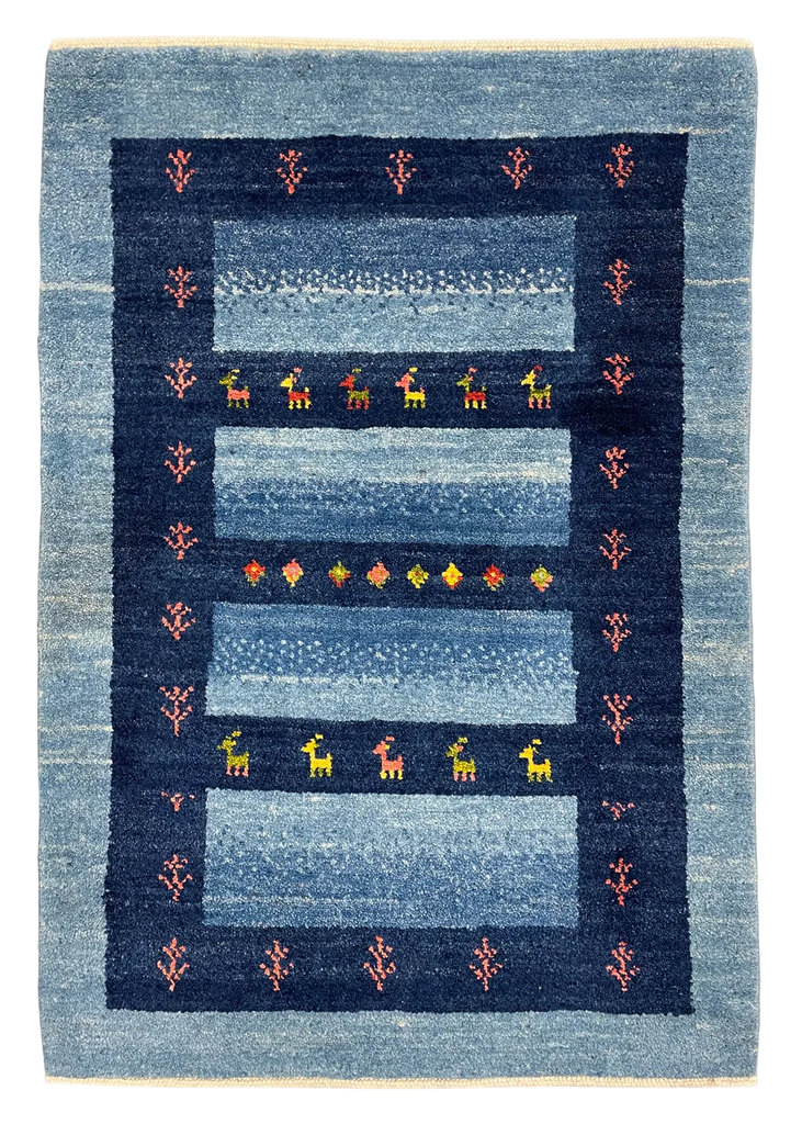 2'1"x3' Kashkuli Hand Knotted