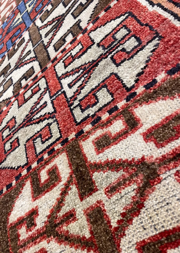 2'1"x4' Burano Khyrgyz Hand Knotted