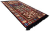 2'1"x4' Burano Khyrgyz Hand Knotted