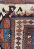 2'2"x1'7" Kurdish Khordjin Hand Knotted
