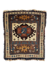 2'2"x1'7" Kurdish Khordjin Hand Knotted