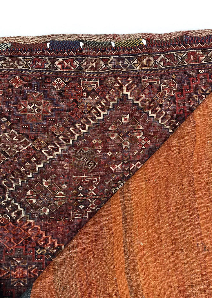 2'2"x2'4" Qashqai Khordjin Hand Knotted