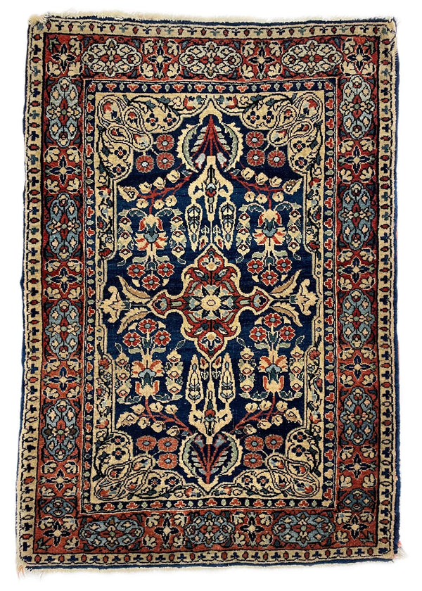 2'2"x2'7" Tabriz Hand Knotted