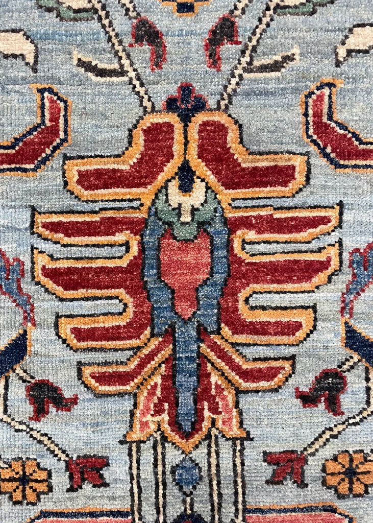 2'2"x3'2" Karaja Hand Knotted