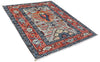 2'2"x3'2" Karaja Hand Knotted