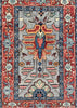 2'2"x3'2" Karaja Hand Knotted