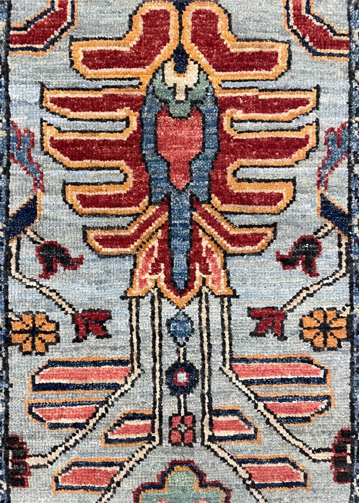 2'2"x3'2" Karaja Hand Knotted
