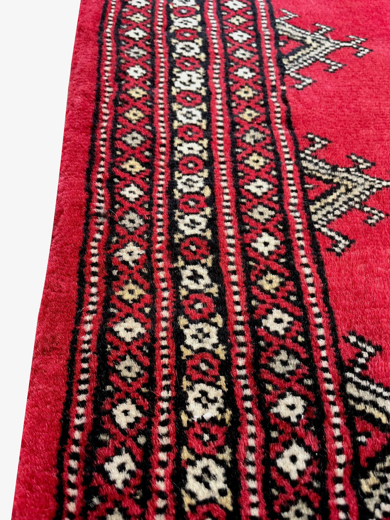 2'2"x3 Bokhara Hand Knotted