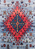 2'3"x2'9" Qashqai Hand Knotted