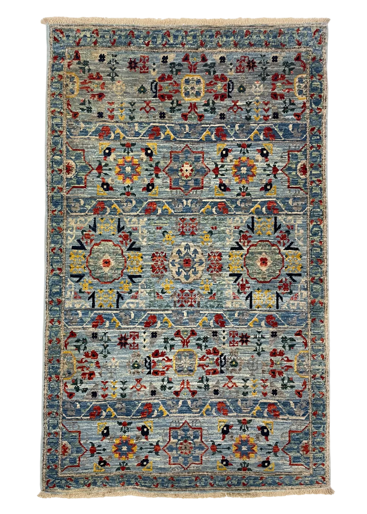 2'3"x3'8" Seljuk Hand Knotted