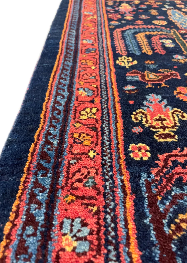 2'3"x3'" Khamsehbaf Hand Knotted