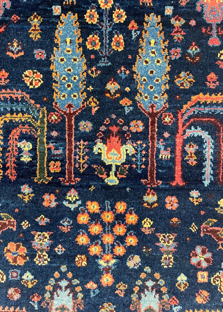 2'3"x3'" Khamsehbaf Hand Knotted