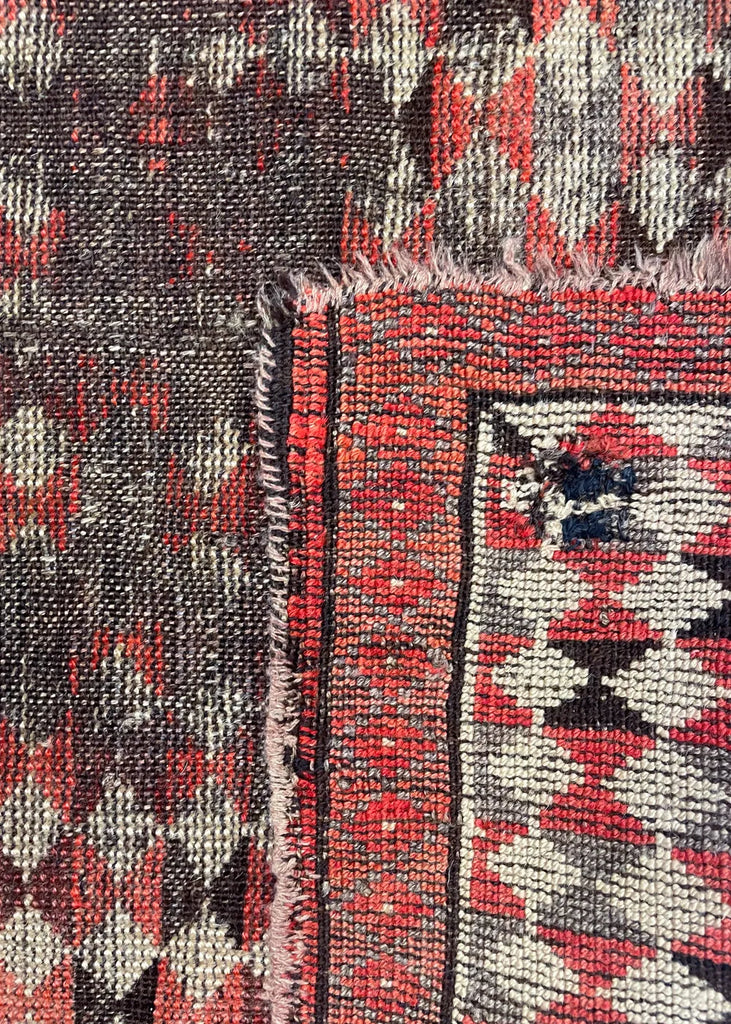 2'4"x2'3" Ersari Khordjin Hand Knotted