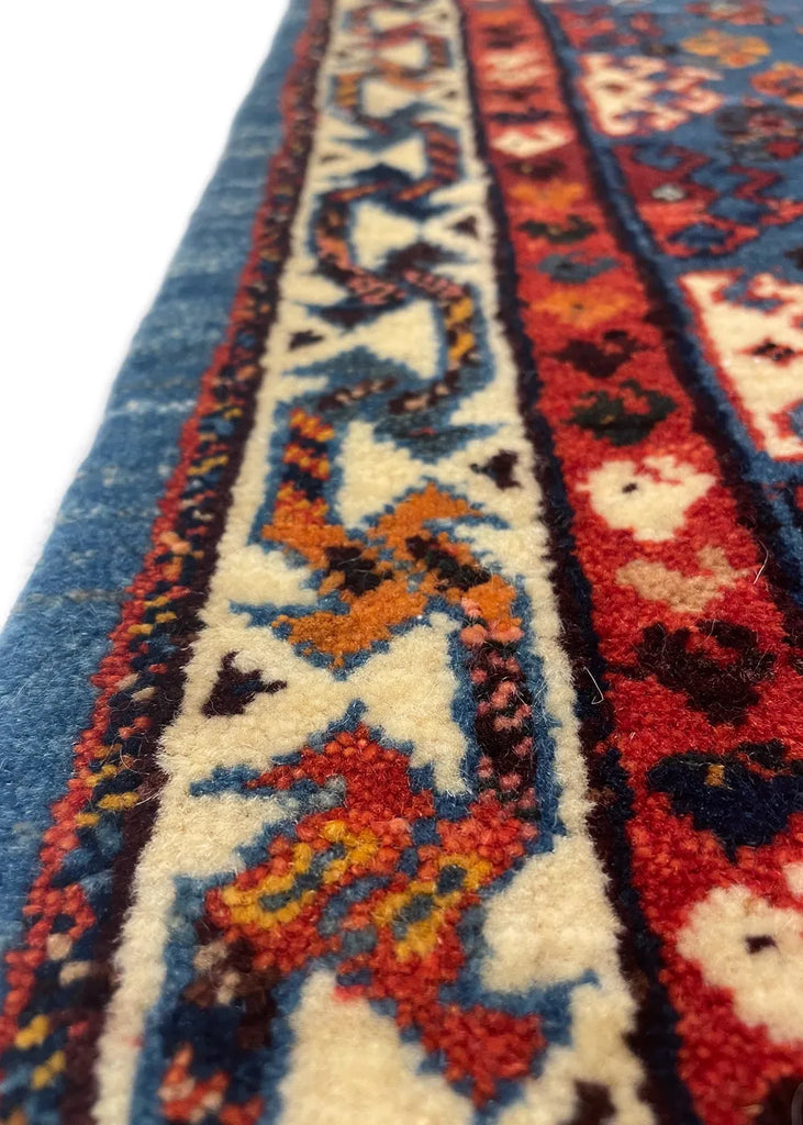 2'4"x2'6" Qashqai Hand Knotted