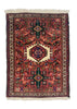 2'4"x3'1" Hamadan Hand Knotted