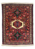 2'4"x3'1" Hamadan Hand Knotted