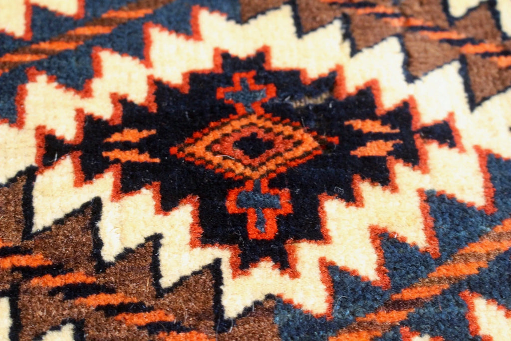 2'4"x4' Yomud Asmalyk Hand Knotted