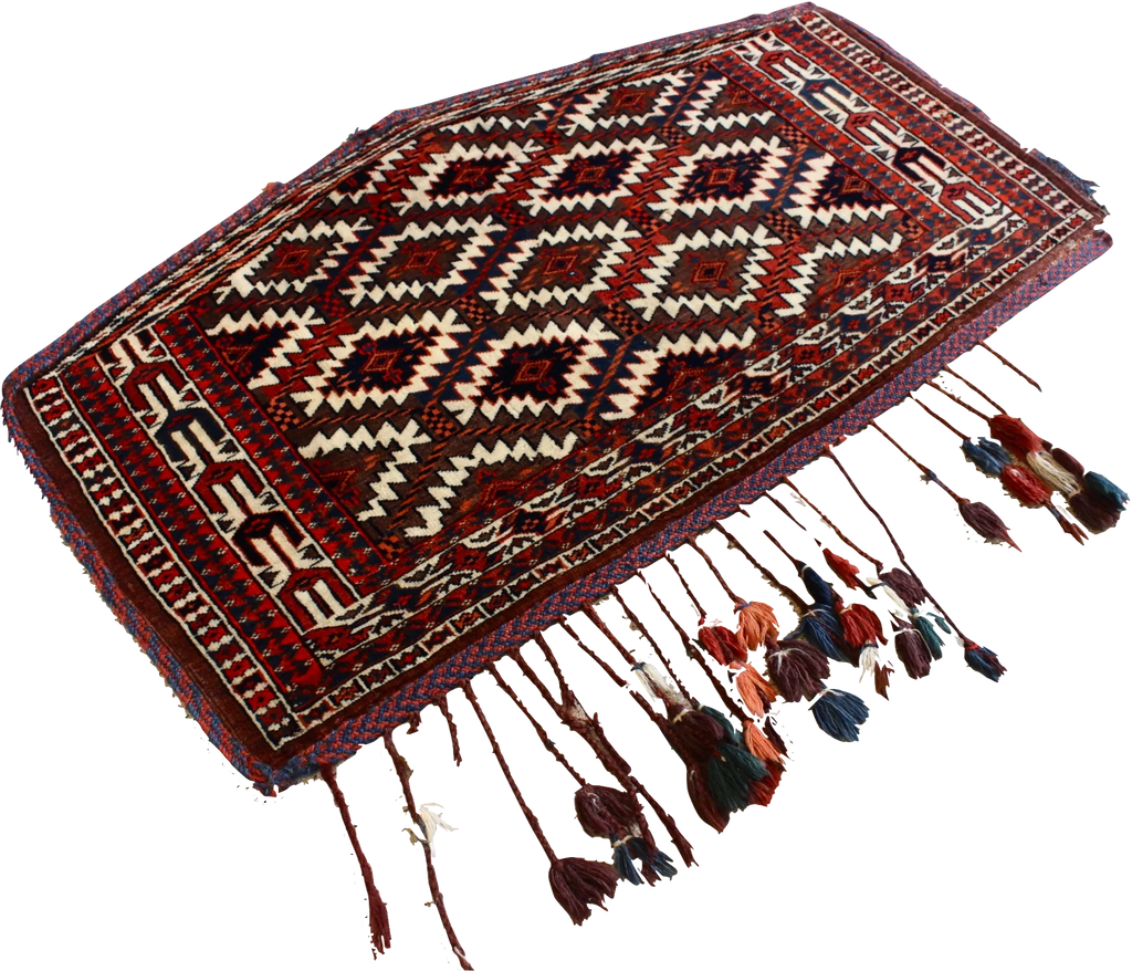 2'4"x4' Yomud Asmalyk Hand Knotted