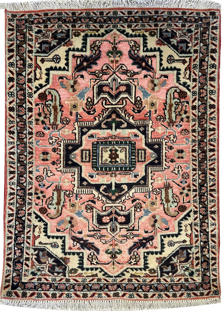 2'5"x3'3" Tabriz Hand Knotted