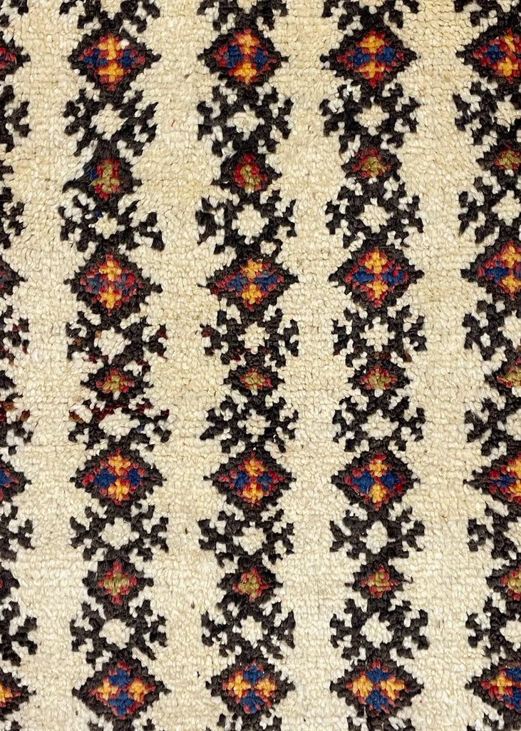 2'5"x3'5" Beni Ouarain Tribal Hand Knotted