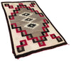 2'5"x3'9" Navajo Hand Knotted