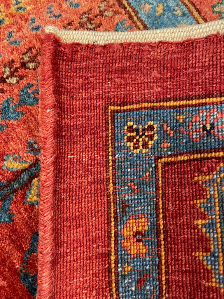 2'6"x10'1" Khamsehbaf Hand Knotted