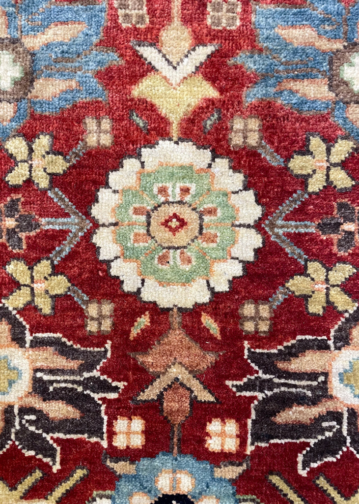 2'6"x10'2" Tabriz Hand Knotted