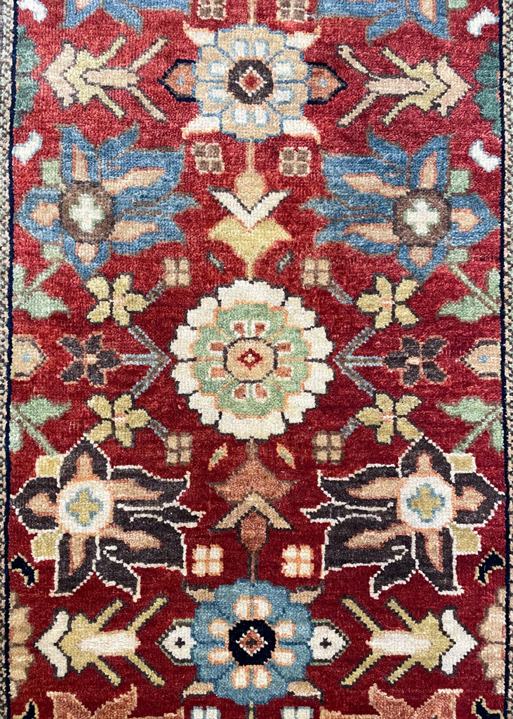 2'6"x10'2" Tabriz Hand Knotted