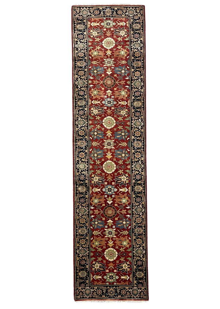 2'6"x10'2" Tabriz Hand Knotted