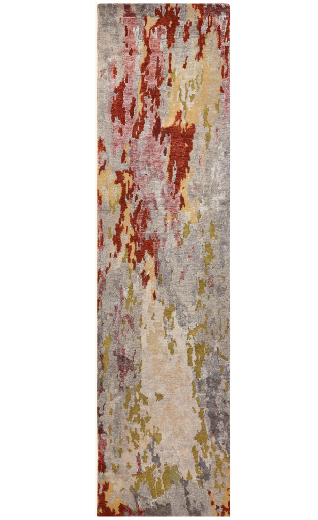 2'6"x10 Equinox 584 (s) Hand Knotted