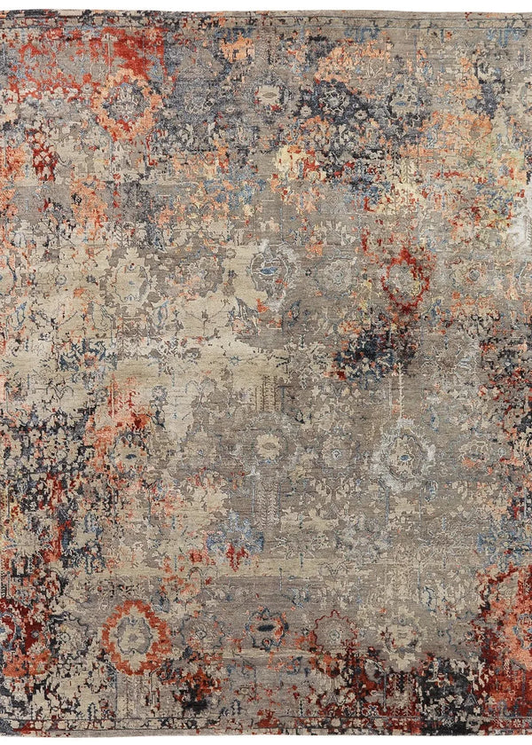 2'6"x10 Horizons 435 (s) Hand Knotted