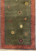 2'6"x10 Sol Moss (s) Hand Knotted