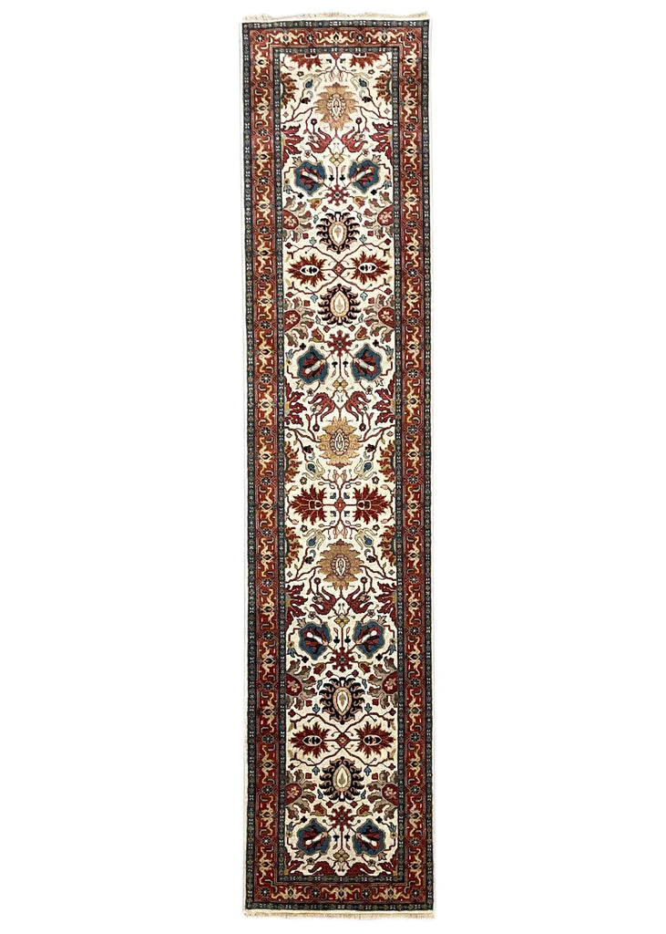 2'6"'x11'10" Tabriz Hand Knotted