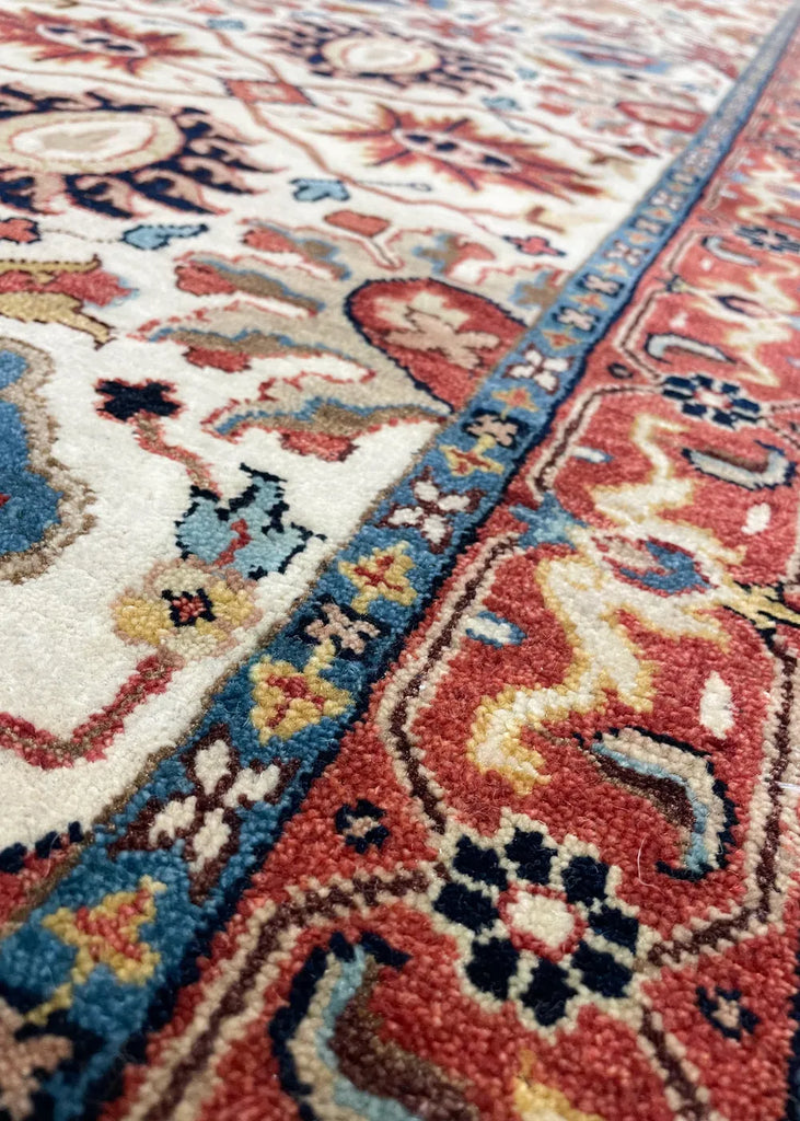 2'6"'x11'10" Tabriz Hand Knotted